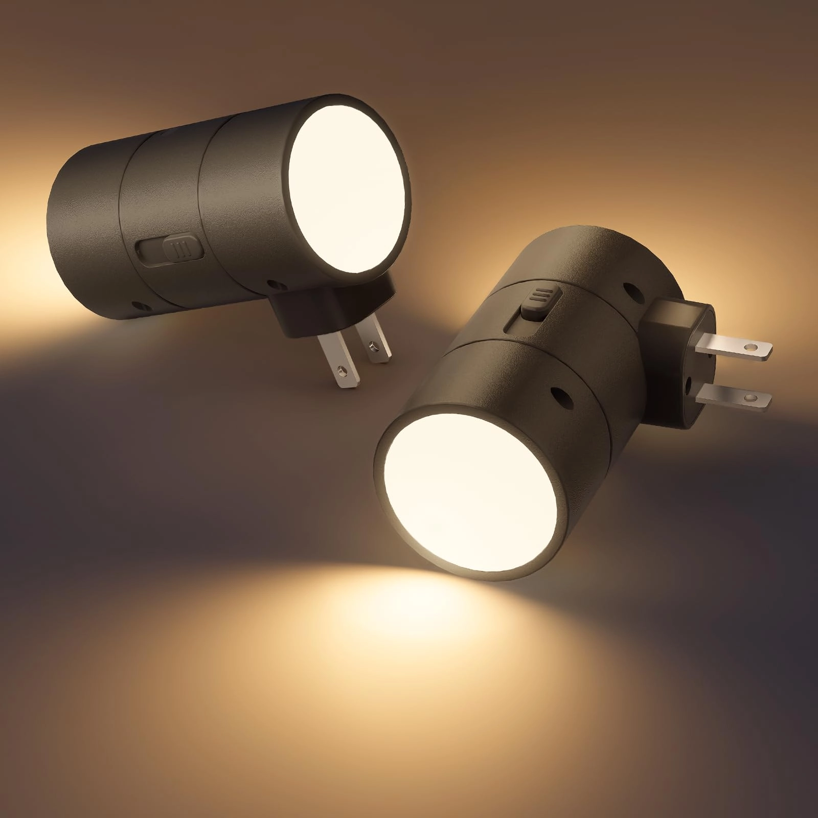 volisun Night Light - Corded Electric 0-100LM Amber/3000K/4500K