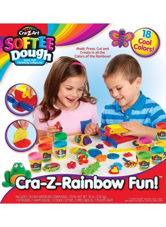 Super Rainbow Softee Dough Color Pack - 30 pcs