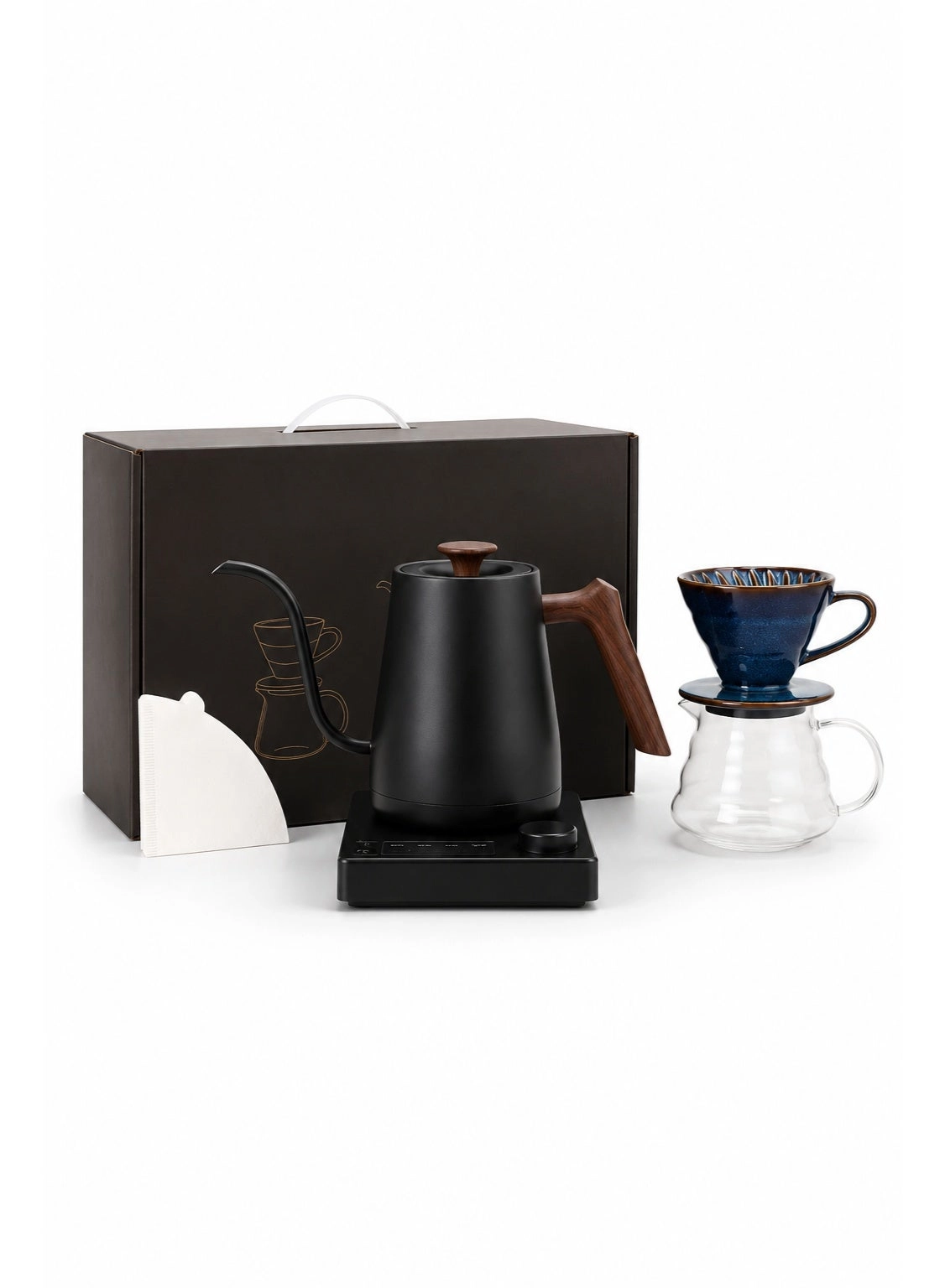 AL RAID Gooseneck Electric Kettle Bundle