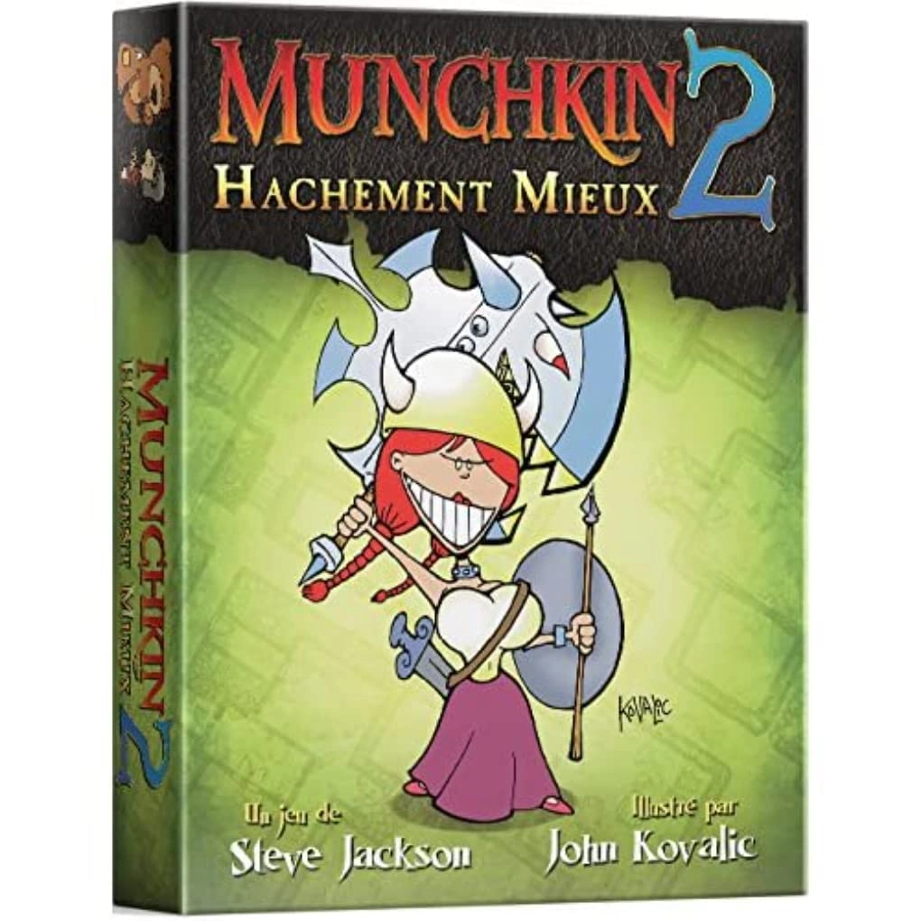 Asmodee Munchkin: Expansion 2 - Hash Better - Card Game (French)