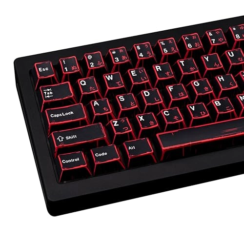 Manga Style PBT Keycaps Set - keyboard