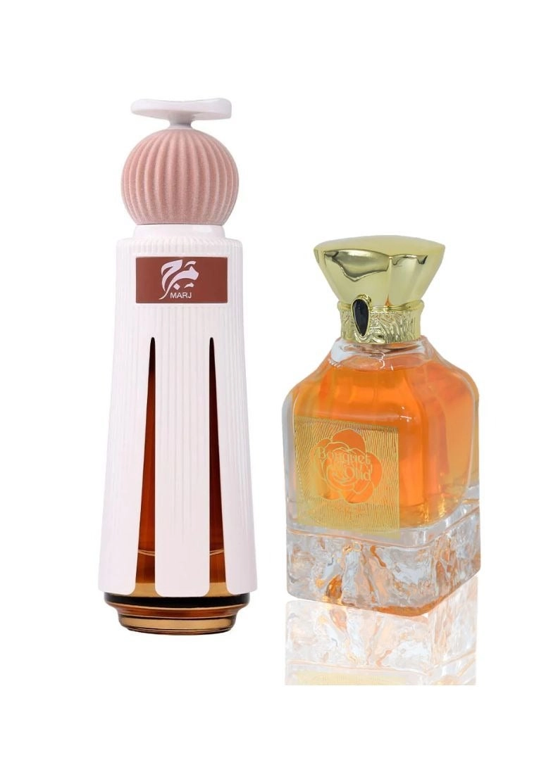 Ahmed Al Maghribi Marj Eau de Parfum 60ml + Bouquet of Oud Eau de Parfum 100ml