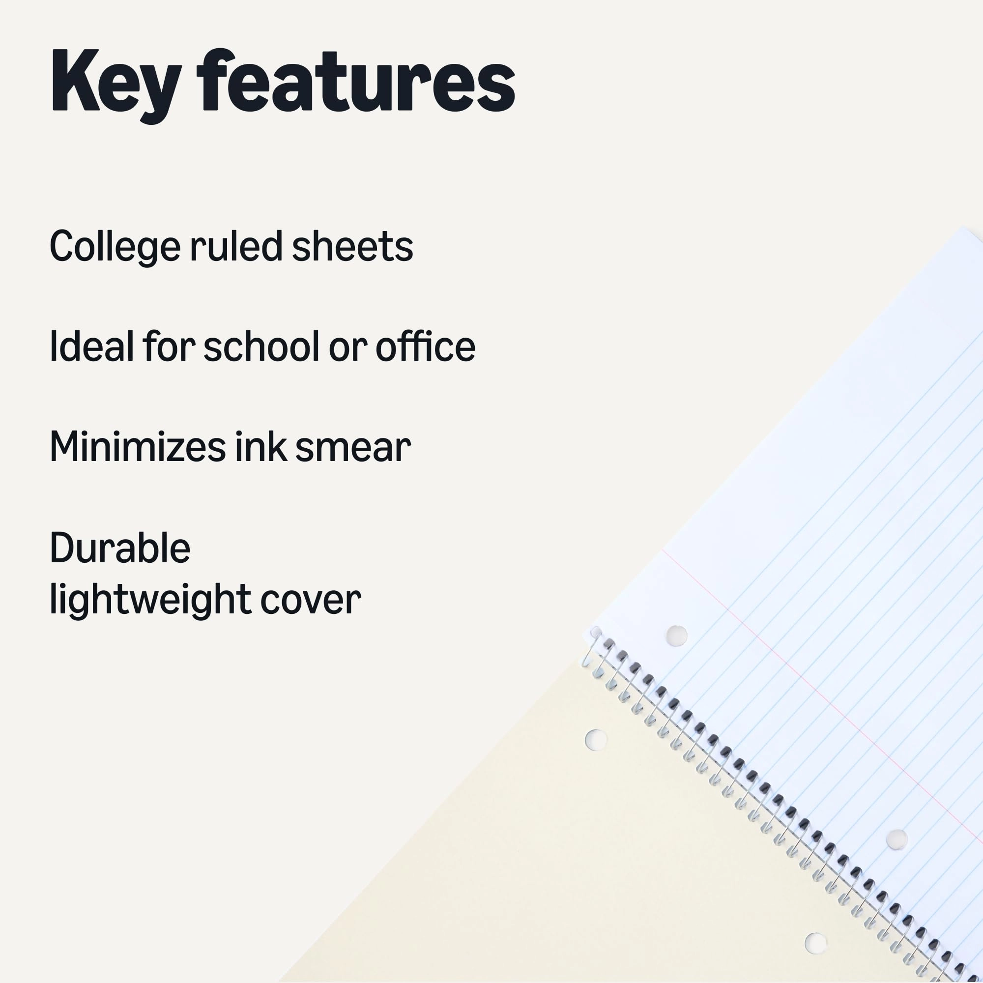 Spiral Notebook Spiral - Lined 70 Sheets