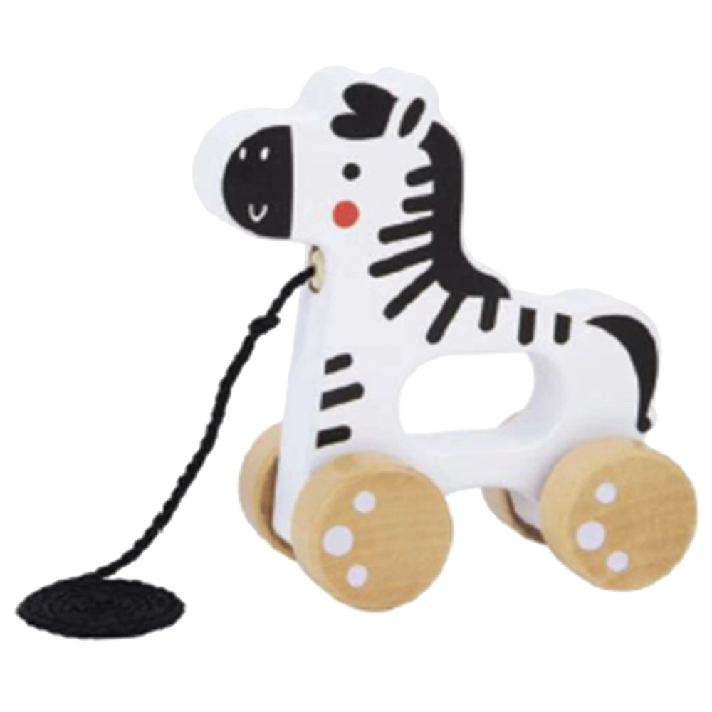 Tooky Toy Zebra Pull Along Toy