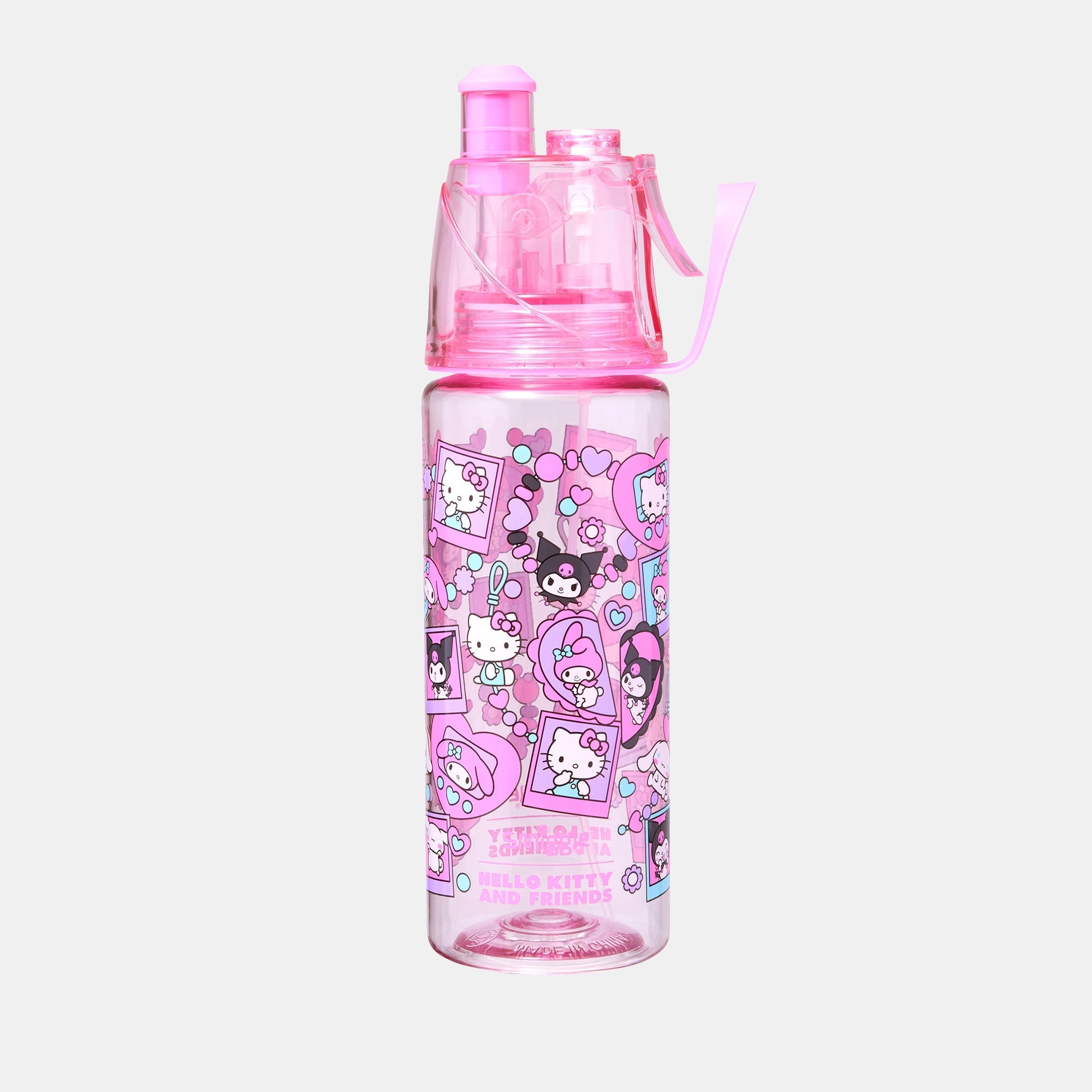 Smiggle Hello Kitty & Friends Water Bottle - Pop Open Lid Tritan 560 ml
