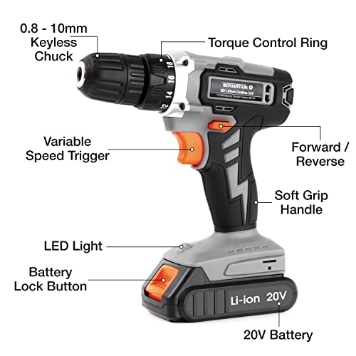 Cordless Drill Driver - 26 Watt-hours