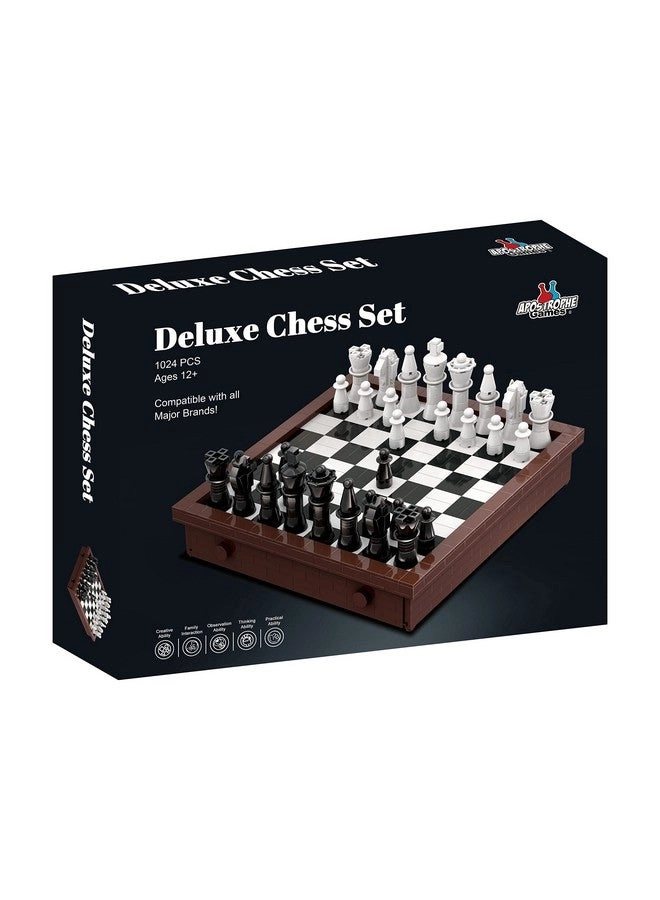 Building Block Chess Set - 1024 pcs