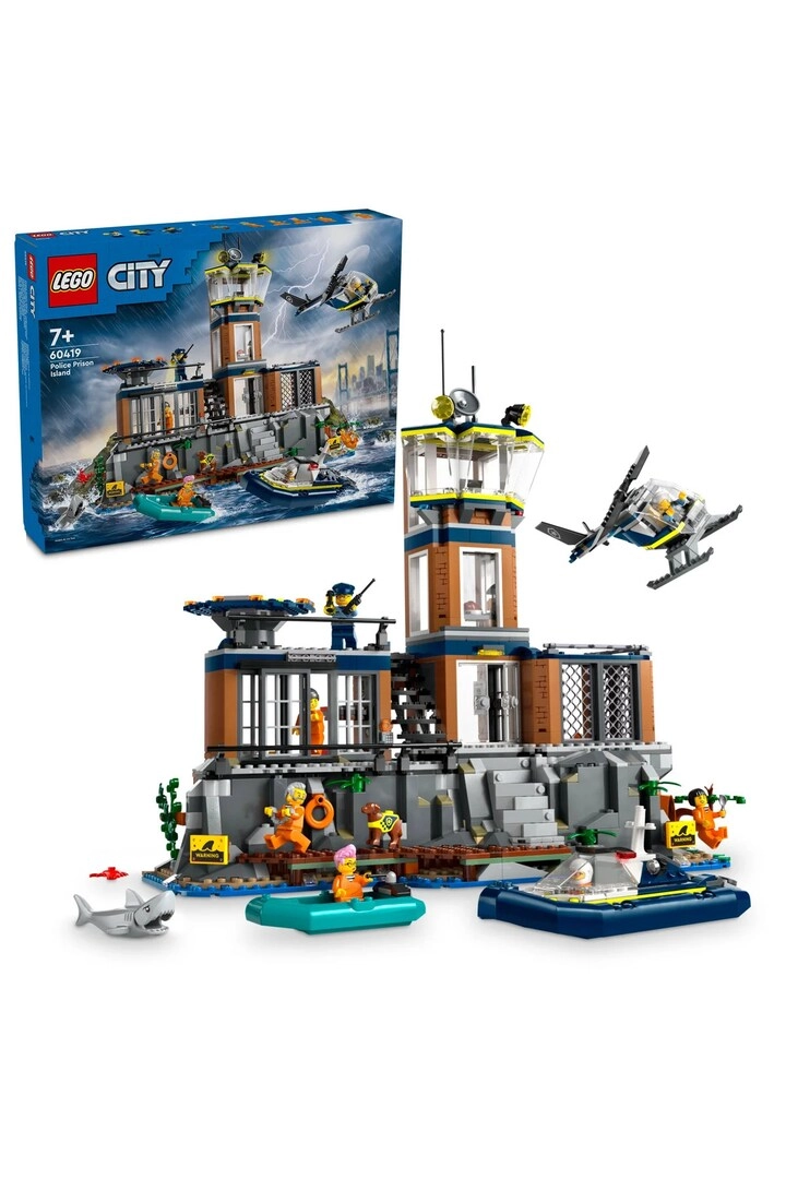 COLOR LAND CHILDRENS TOYS CENTER LLC City Police Prison Island