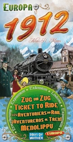 Ticket To Ride: Europe 1912 Expansion Pack