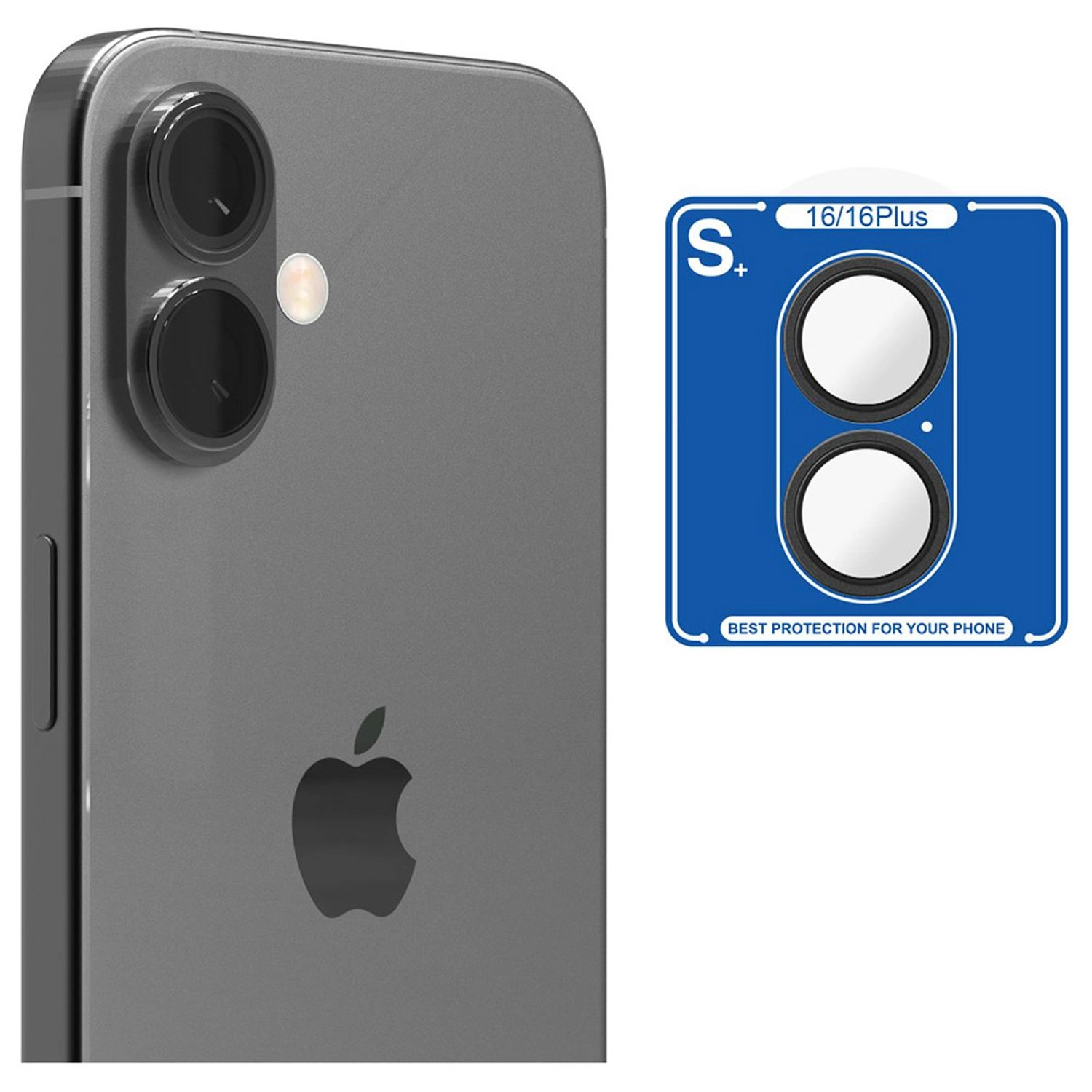 Clear Camera Lens Protector for iPhone 16