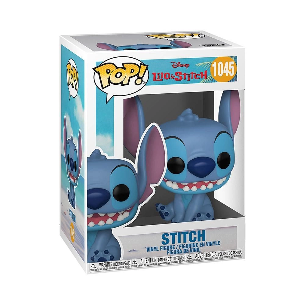 Smiling Seated Stitch - Lilo & Stitch - POP! Disney