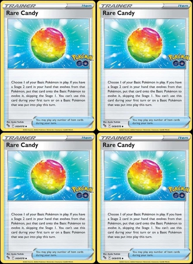 Pokémon Rare Candy 069/078 - 4pcs