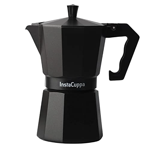 InstaCuppa 2-in-1 Moka Pot - Stovetop & Induction Compatible