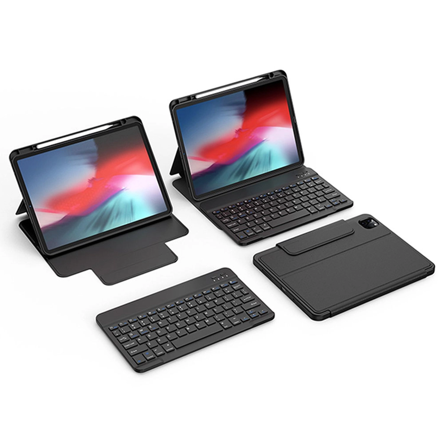 Keyboard Case with Pencil Holder for iPad 10.9-inch/11-inch