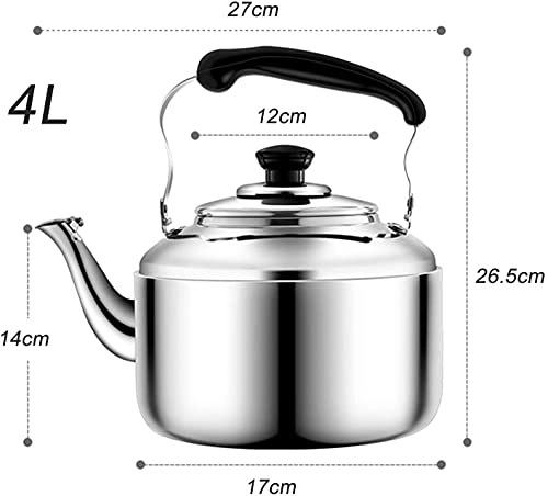 Stovetop Induction Whistling Kettle - 5L