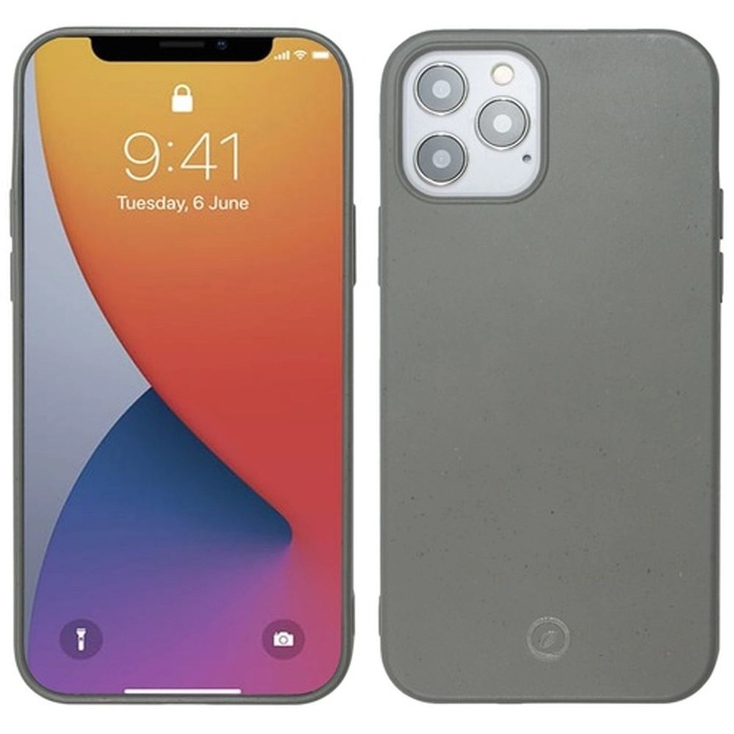 Muvit Pebble Case Smartphone Case for iPhone 12 Pro/12