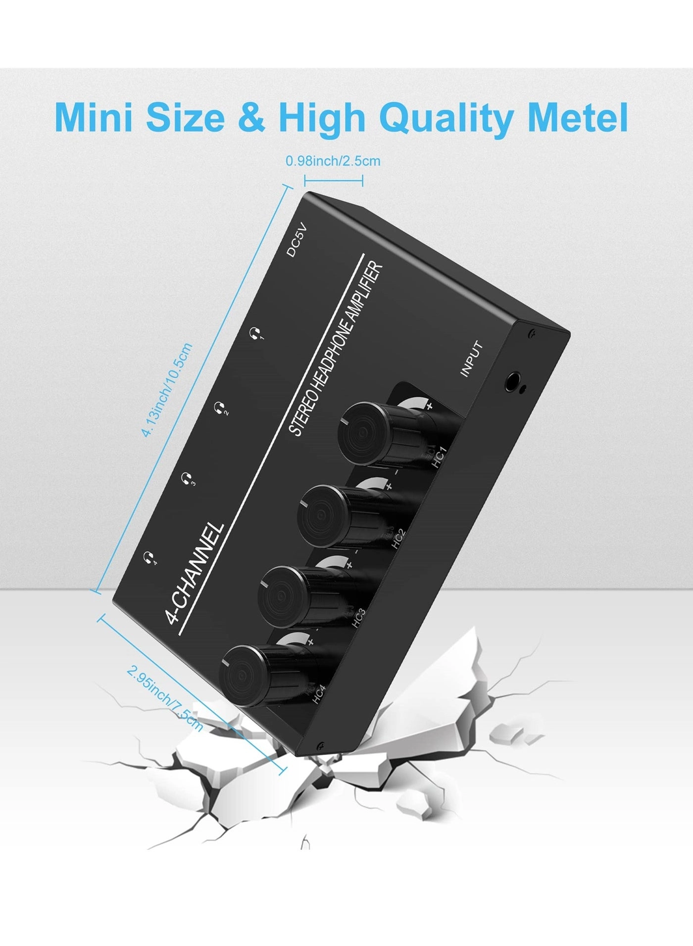 4 Channel Headphone Amplifier