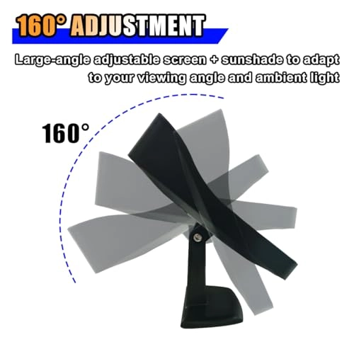 Car LCD Reverse Monitor Display - 480234 pixels