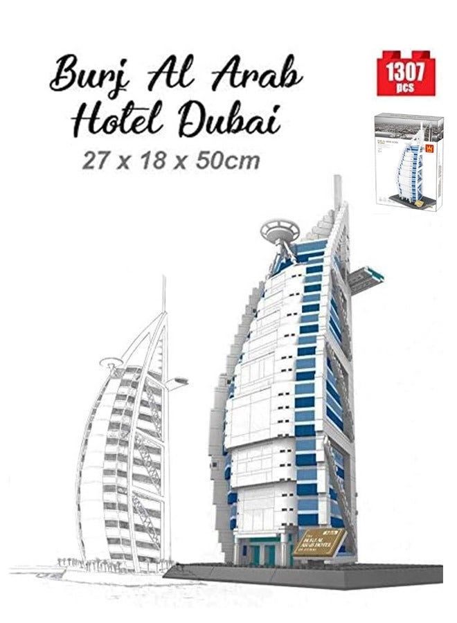 WANGE Burj Al Arab Hotel - 1306 pcs Construction