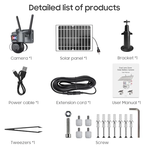 SOLAR WIFI DUAL LENS