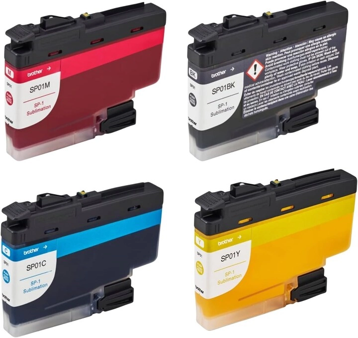 Fipka Brother SP01 Standard Yield Multicolor Compatible 4-Pack