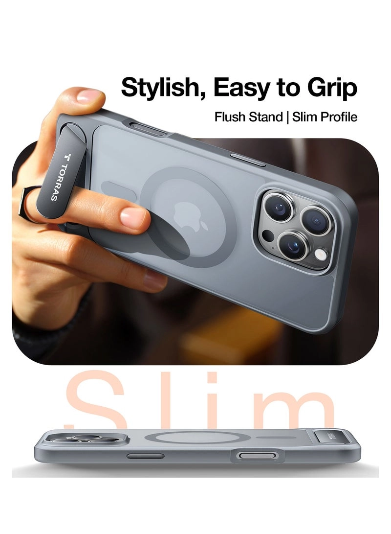 Pstand Series Case for 6.3" iPhone 16 Pro Black