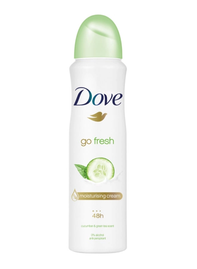 Anti-Perspirant Deodorant Spray - Cucumber & Green Tea