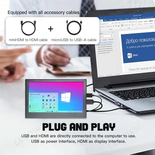 USB Mini Screen - 800x480 4.3 Inches