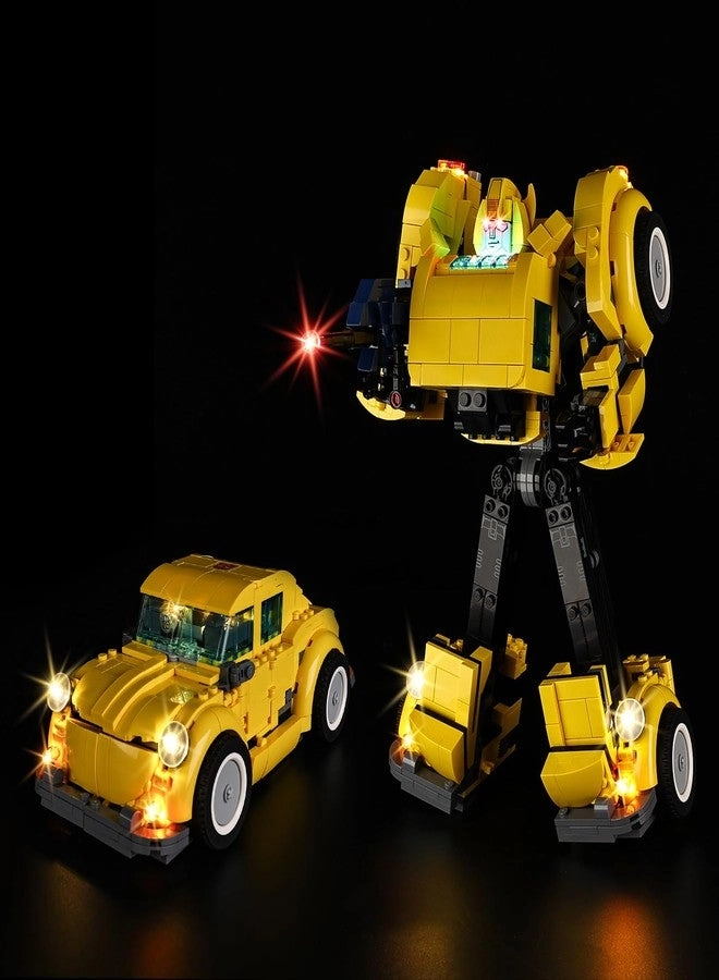 Kyglaring LED Light Kit - Compatible with Bumblebee Robot 10338 Building Blocks Lights Only (Model Not Included)