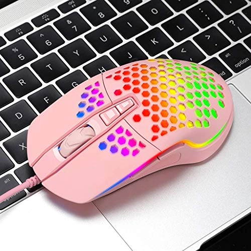 Hollow Honeycomb Gaming Mouse - USB