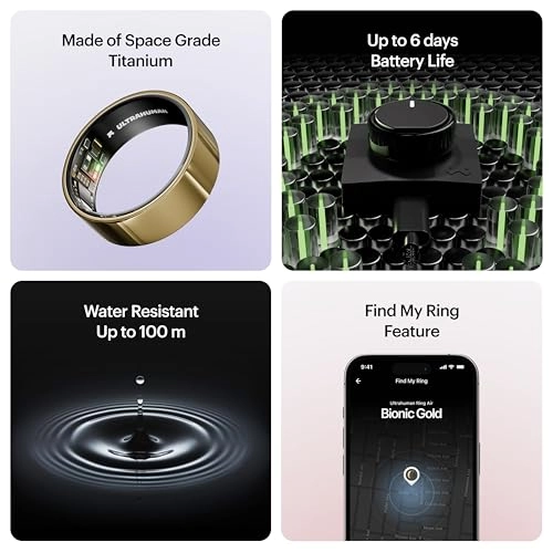 (Renewed) Ring AIR - Size 7 Space Silver