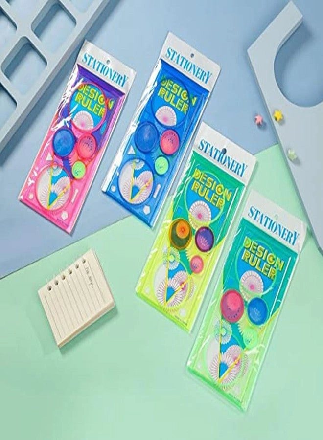 Creative Mandala Spirograph - Ten In One 4 Scale+ Pen