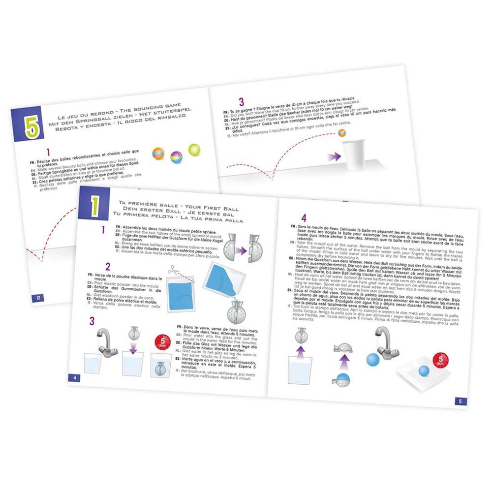 Mini Lab Bouncy Balls Kit - 8 to 13+ years
