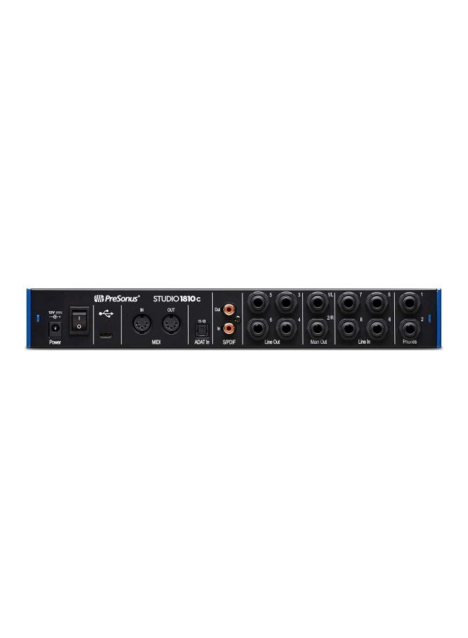 Studio 1810C - Black/Blue 2 stereo headphone outputs