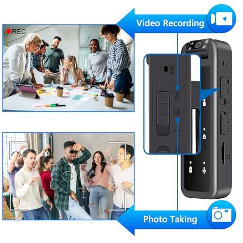 Mini Body Camera - 1080P 64GB