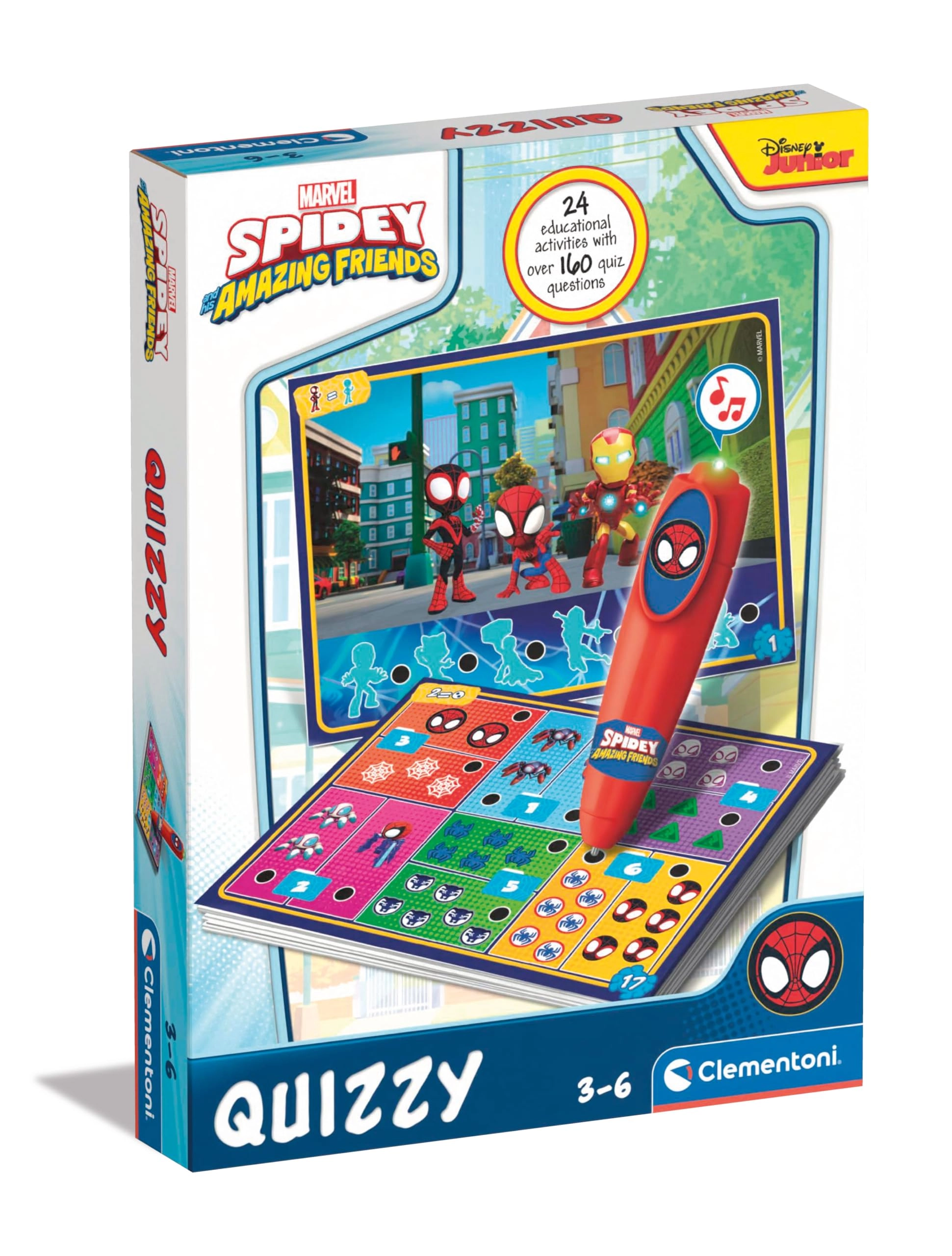 Clementoni Spidey Quizzy - 3 - 6 years