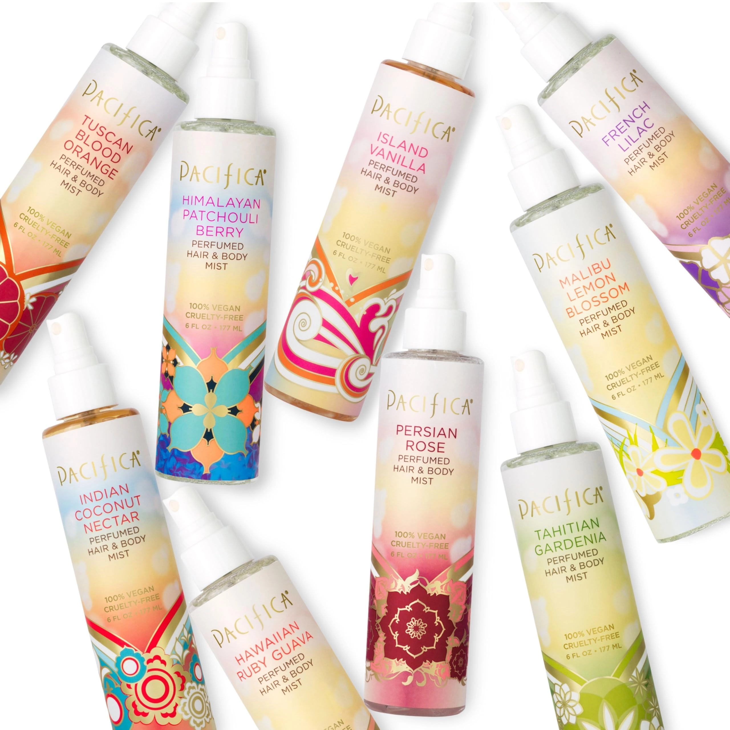 Perfumed Hair & Body Mist - 177 Milliliters French Lilac