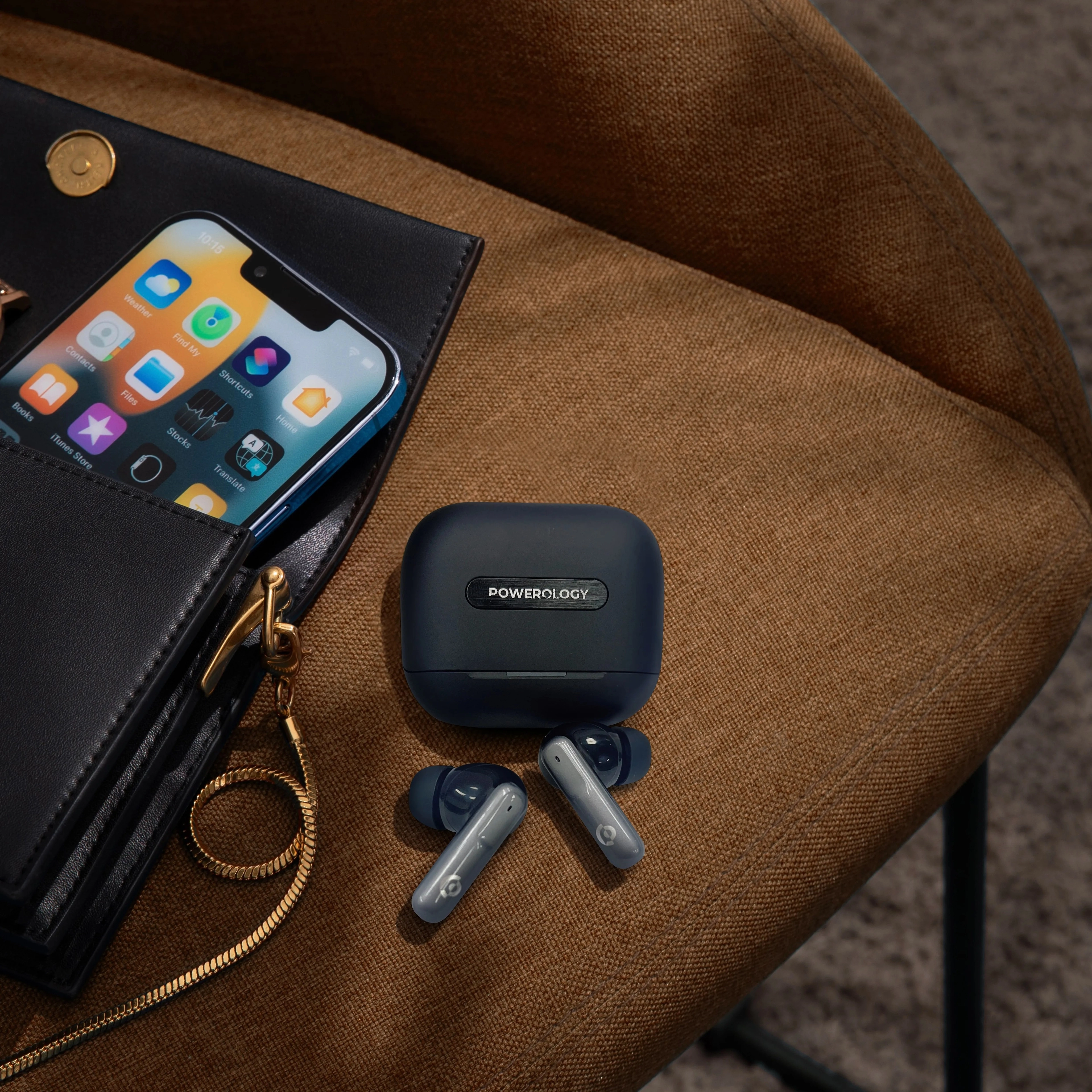 Hybrid ANC+ENC 6Mic Earphone Wireless Earbud