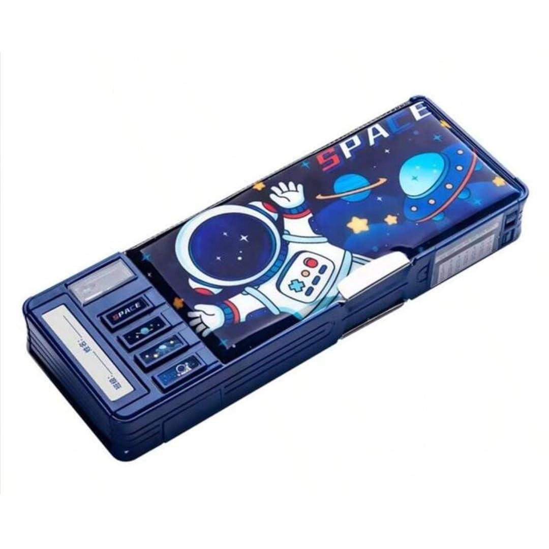 Space Theme Pencil Box - 1 Set