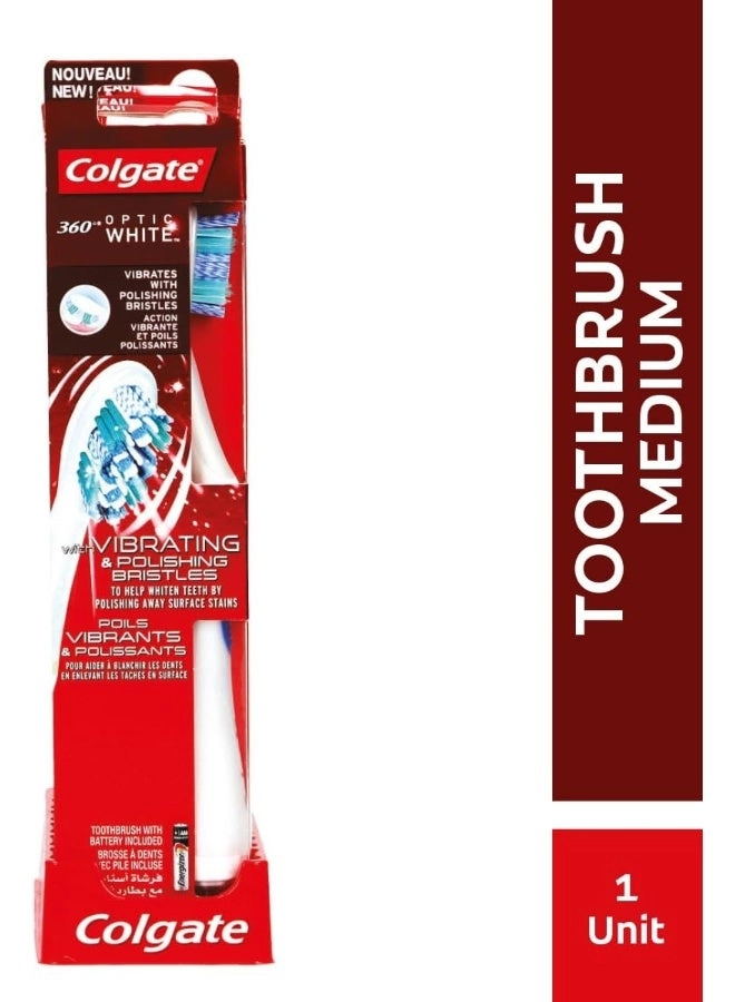 360 Degree Optic White Power Toothbrush