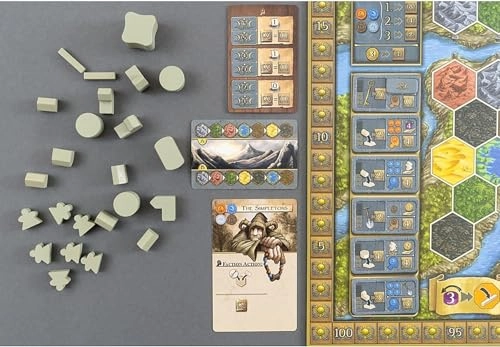 Terra Mystica: Base Game + Terra Mystica: Fire & Ice Expansion + Terra Mystica: Merchants of the Seas Expansion
