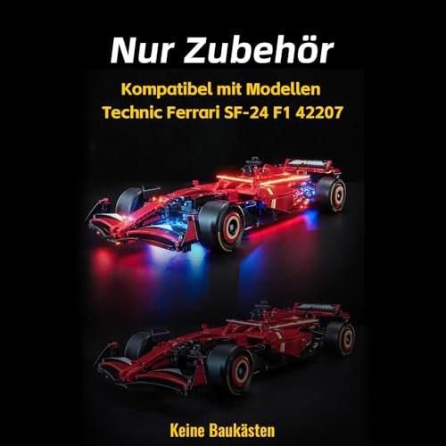 LED Light Set - Lego Ferrari SF-24 F1 Car 42207