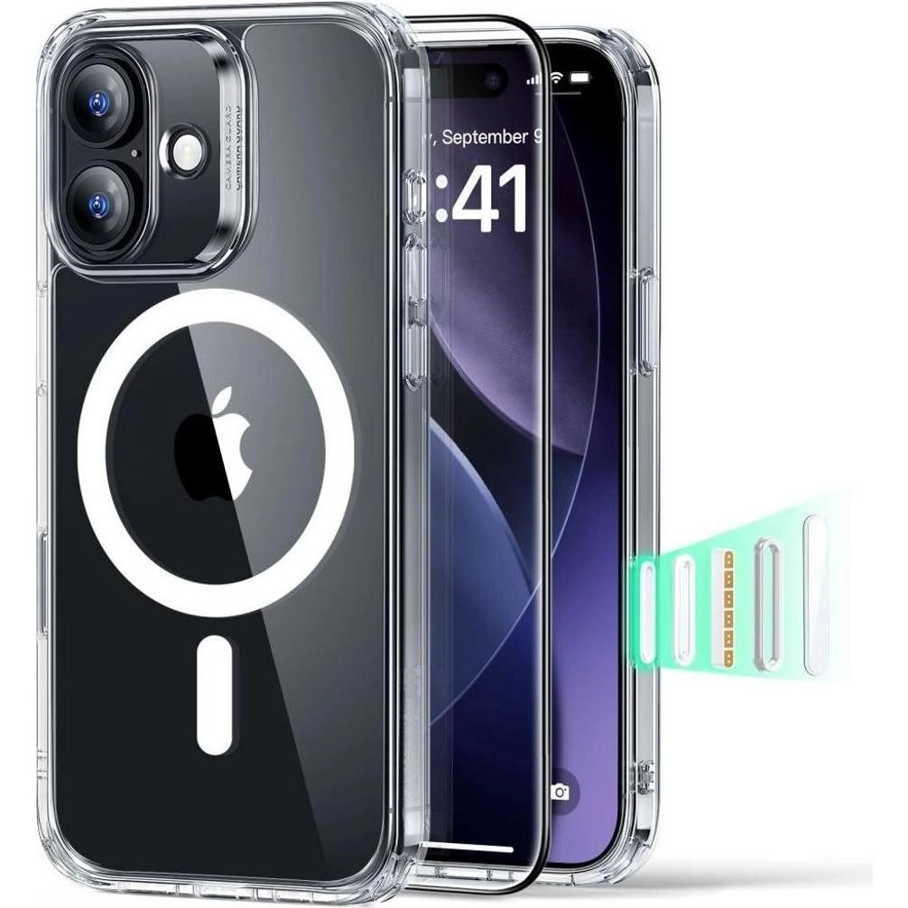 Electronic Silk Road Corp. Clear Hybrid Screen Protector for iPhone 17