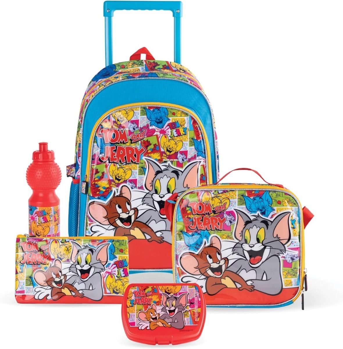 Warner Bros Tom and Jerry Pop Art - Box set (TRC-TBT235IN1C27-18) 5 pcs