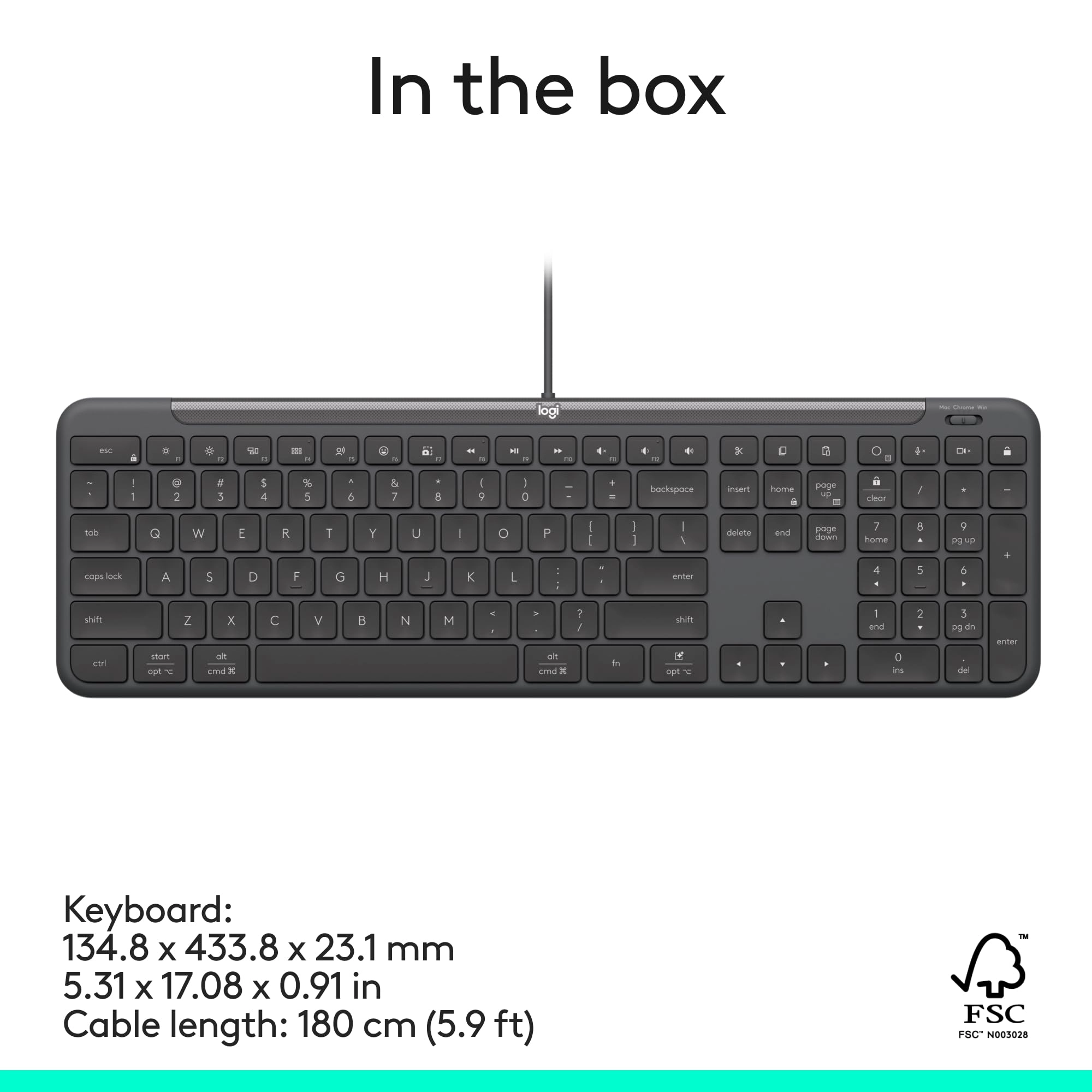 K620 - QWERTY Wired