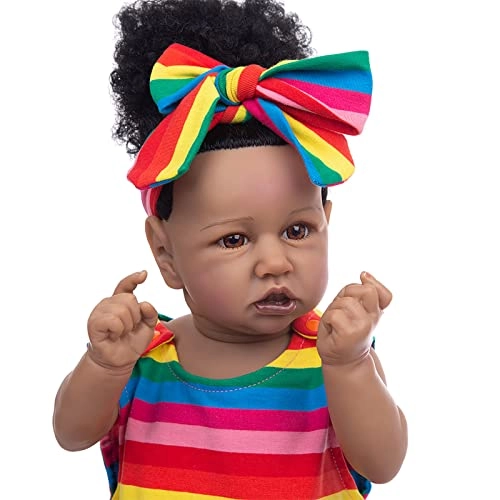 Reborn Baby Doll - 22 Inch Silicone Baby Girl Ages 3+