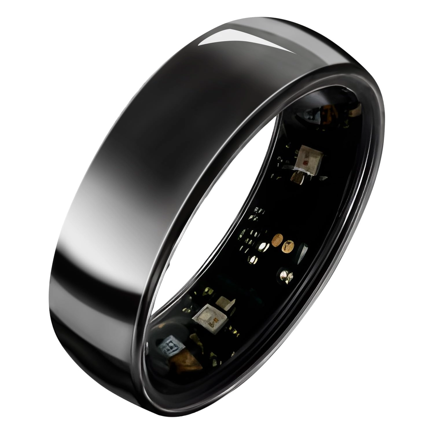 Smart Fitness Ring - Titanium 40+ Days Battery Life Rose Gold