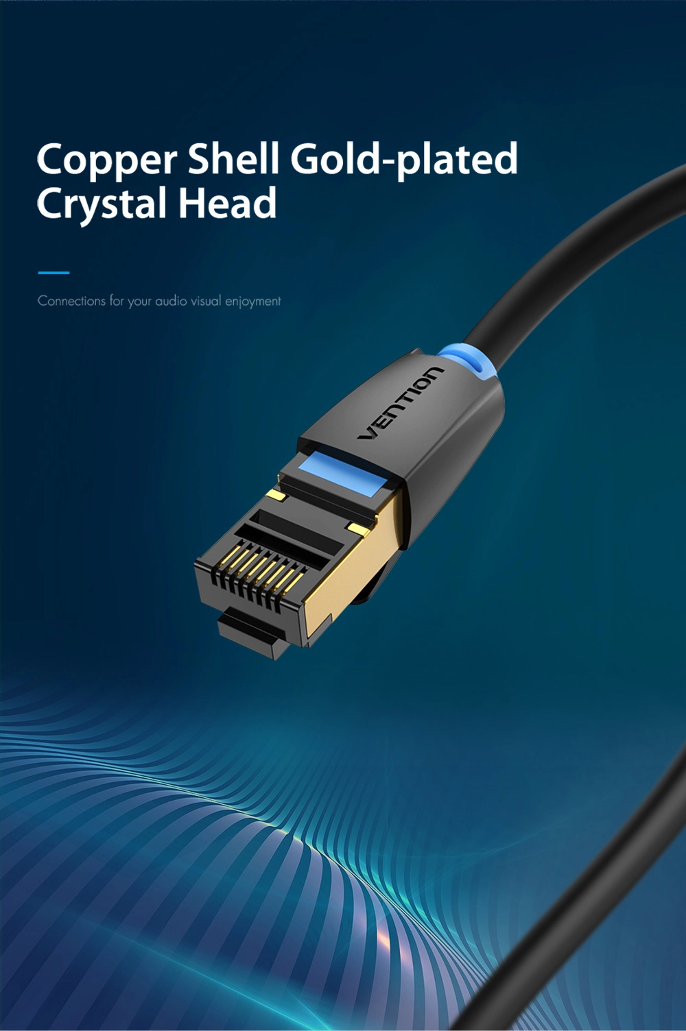 Cat.8 SFTP Patch Lan Cable - 1.5 m