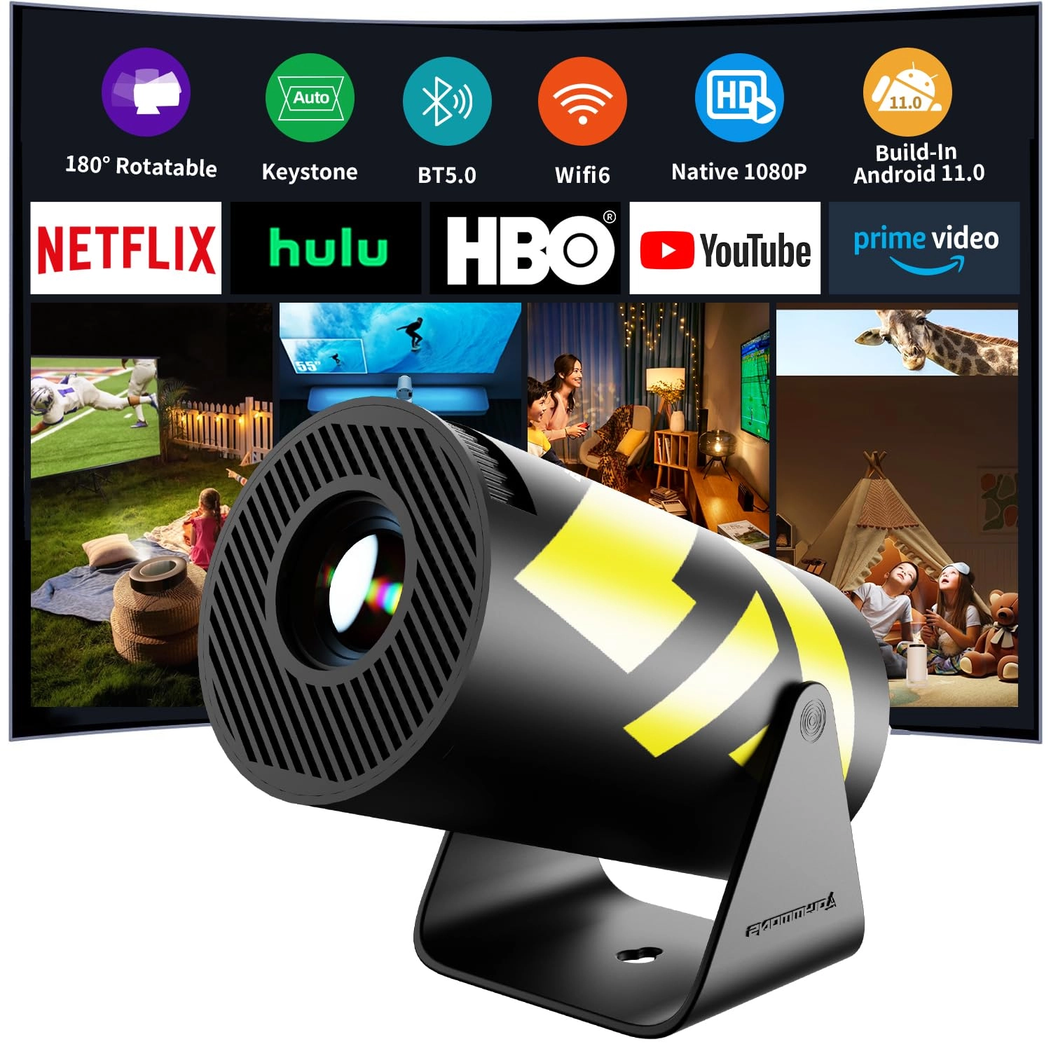 HY300 PRO 260 ANSI lumens 1920 x 1080