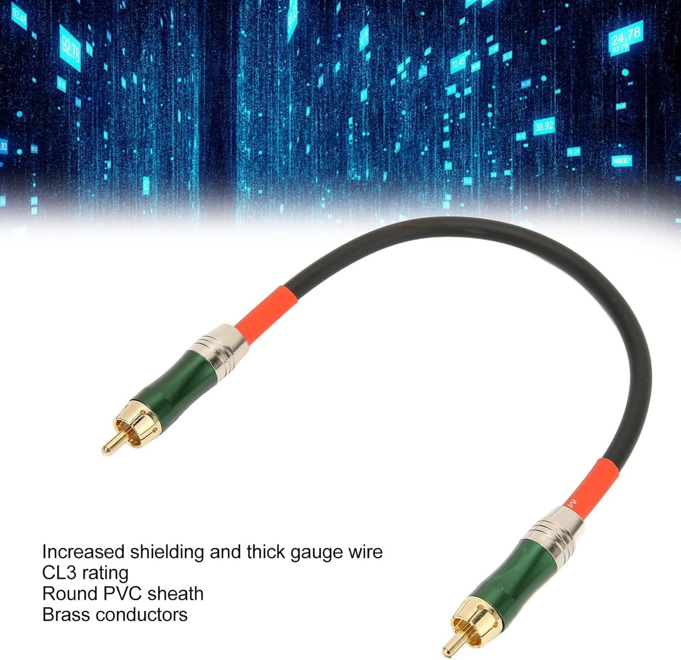 Male to Male Speaker Cable
